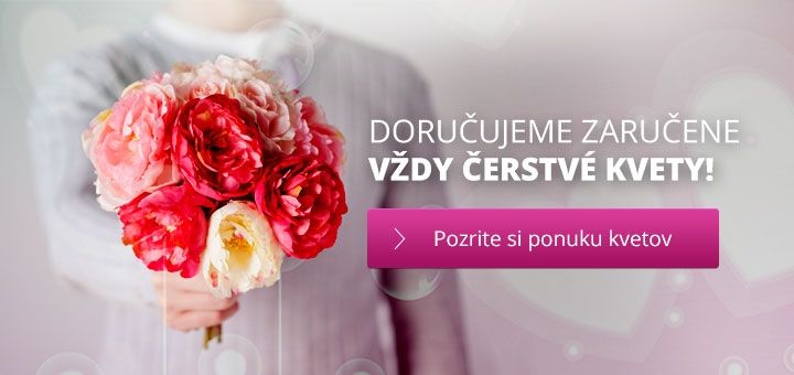 Vždy čerstvé kvety