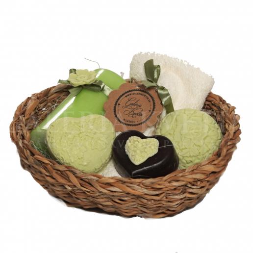 Darčekový kôš Vôňa zeleného čaju