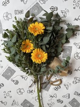 Eucalyptus a gerbera
